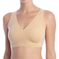 Sloggi Women/'s Zero Feel Natural Non-Wired Top Brown