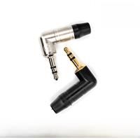 Neutrik NTP3RC 3.5mm Right Angled Stereo Jack Plug. Mini Cable Connector TRS PRO