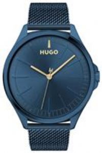 HUGO Men's Analogue Quartz Watch with Stainless Steel Strap 1530136