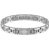 Hugo Boss metal link bracelet in silver