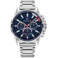 Tommy Hilfiger Blue Chronograph Dial Stainless Steel Bracelet Watch