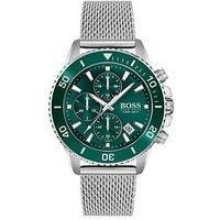 Hugo Boss 1513905 Admiral Chronograph Green Dial Men's Watch