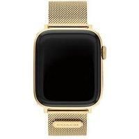 Coach Coach Ladies Gold Ip Mesh Apple Watch Strap