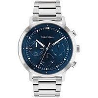 Calvin Klein Analogue Multifunction Quartz Watch for Men with Silver Stainless Steel Bracelet - 25200063