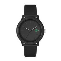 Lacoste Analogue Quartz Watch for Men with Black Silicone Bracelet - 2011171