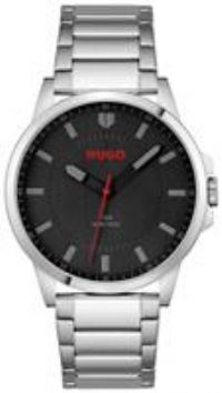HUGO Men/'s Analog Quartz Watch with Stainless Steel Strap 1530246