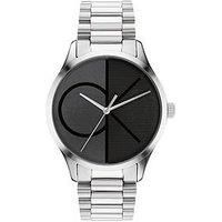 Calvin Klein Analogue Quartz Watch Unisex with Silver Stainless Steel Bracelet - 25200163