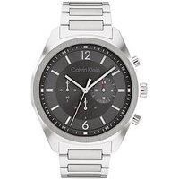Calvin Klein Chronograph Quartz Watch for men with Silver Stainless Steel bracelet - 25200264