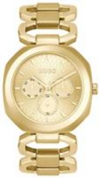 Hugo Yellow Gold Plated Ladies Watch 1540150