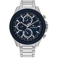 Tommy Hilfiger Analogue Multifunction Quartz Watch for men with Silver Stainless Steel bracelet - 1792080