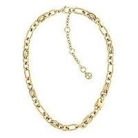 Tommy Hilfiger Gold Plated Contrast Link Chain 2780784