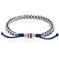 Tommy Hilfiger Jewelry Men/'s Rope bracelet Navy Blue - 2790511