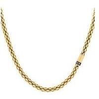 Tommy Hilfiger Men'S Gold Plated Chain Necklace