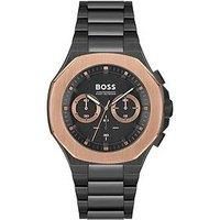 Boss Gents Boss Taper Gq 2023 Black Ip Bracelet Watch