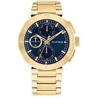 Tommy Hilfiger Men/'s Analog Quartz Watch with Stainless Steel Strap 1792118