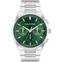 Calvin Klein Analogue Multifunction Quartz Watch for men DISTINGUISH Collection with Stainless Steel bracelet Stainless Steel bracelet - 25200441