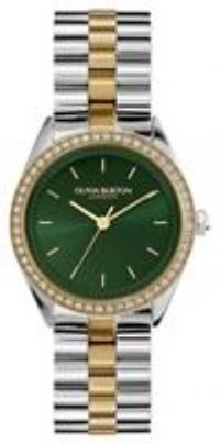 Sports Luxe Bejewelled 34mm Ladies Watch Forest Green