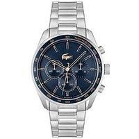 Lacoste Men'S Boston Stainless Steel Chronograph Watch