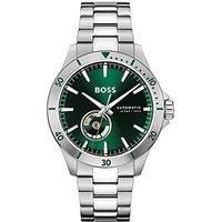Boss Gents Boss Automatic Troper Watch With Dark Green Dial