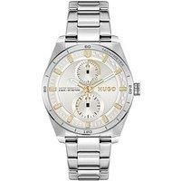 Hugo Ladies #Fast For Her Stainless Steel Multifunction Bracelet Watch