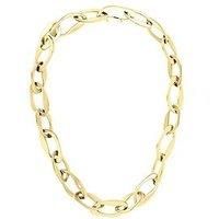 Calvin Klein Women/'s HARMONIOUS CONNECTION Collection Chain Necklace in Yellow Gold Embellished with Crystals - 35000682