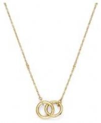 Olivia Burton Stainless Steel Gold Plated Interlock Necklace