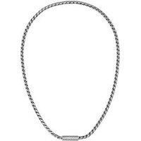 BOSS Jewelry Men/'s DORAN Collection Chain Necklace in Stainless Steel with an Engraved Plaque - 1580693