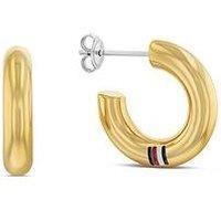 Tommy Hilfiger Circles Ladies Earrings Gold