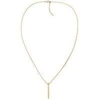 Tommy Hilfiger Jewelry Women/'s Pendant Necklace in Yellow Gold - 2780951