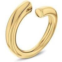 Calvin Klein Ck Spiral Ladies Ring Gold