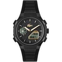 Lacoste Men'S Lc33 Black Analog-Digital Watch