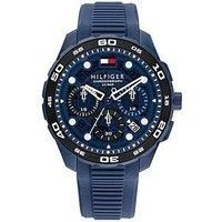 Tommy Hilfiger Men'S Navy Blue Silicone Watch