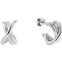 Tommy Hilfiger Women'S Stainless Steel Nautical Knot Earrings
