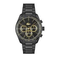 Lacoste Men'S Boston Black Ip Chronograph Watch