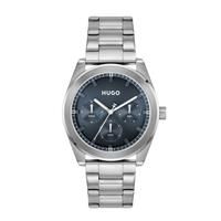 HUGO Men's Blue Dial Stainless Steel Bracelet Watch