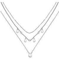 Boss Ladies Selena Stainless Steel Necklace - Silver