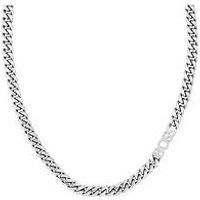 Boss Gents Kassy 8Mm Chain Necklace - Silver