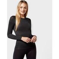Odlo Women's Performance Light Long Sleeved Baselayer Top, Black