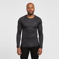 Odlo Men's Active F-Dry Eco Long Sleeve Base Layer Top, Black