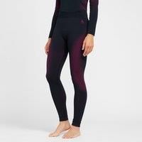 Odlo Women Functional Underwear Long Pants PERFORMANCE WARM ECO, festival fuchsia - black, L