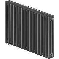 Acova Classic 3 Column Horizontal Radiator 600mm x 812mm Anthracite 3532BTU (457FW)