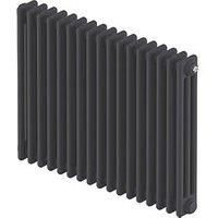 Acova Classic 3 Column Horizontal Radiator 600mm x 812mm Blue Night 3532BTU (752FW)