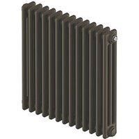 Acova Classic 3 Column Horizontal Radiator 600 x 628mm Bronze 2701BTU (785FW)