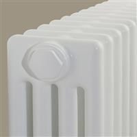 Arlberg 4-Column Vertical Radiator 2000 x 394mm 6384Btu in White Steel