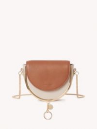 See by Chloe Women Cowhide Mara Chain Strap Evening Leather Bag Black Elegant