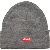 Levi/'s Men/'s Red Batwing Embroidered Slouchy Beanie, Grey (Regular Grey 55), One Size