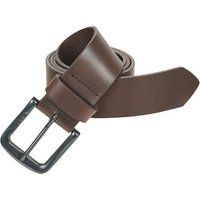 Levi/'s Men/'s Seine Metal Belt, Dark Brown, 95