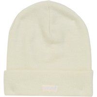 Levi/'s Women/'s Slouchy Beanie Tonal Batwing Earmuffs, White, 55-63