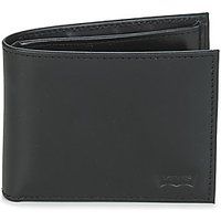 Levi's Men's Casual Classics Hunte Coin Bifold-Batwing Travel Accessory- Bi-Fold Wallet, Regular Black, One Size