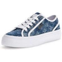 Guess Jelexa7 Denim Trainers - Blue